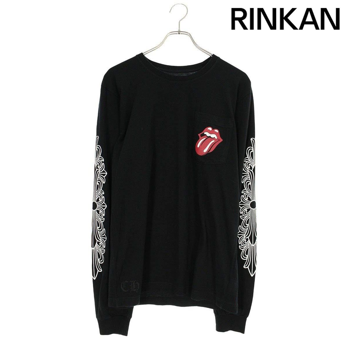 クロムハーツ CH L|S |1 バックホースシュープリント長袖カットソー メンズ M