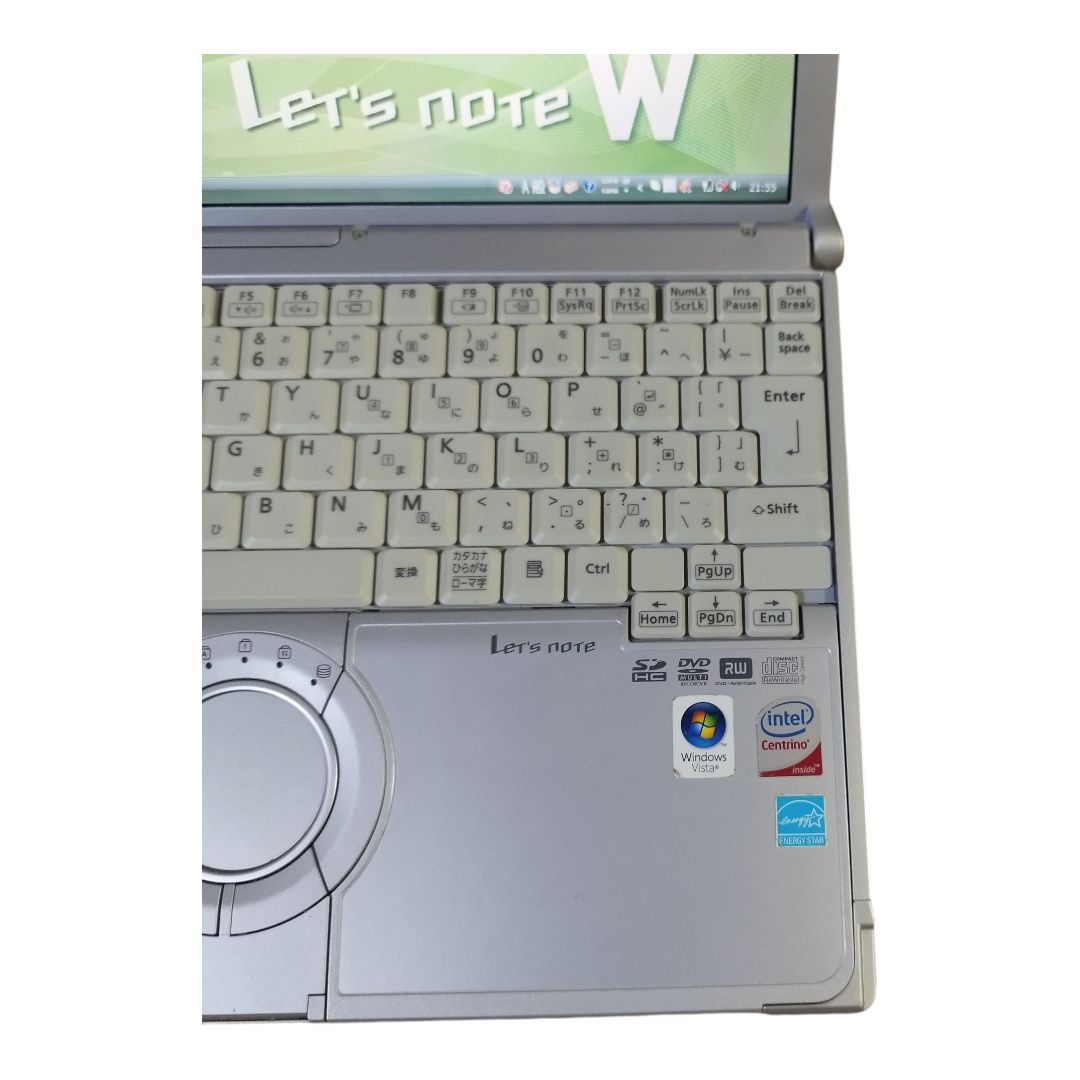 【511】Panasonic CF-W7 Windows10 Vistaデュアル 511】Panasonic CF-W7 Windows10 Vistaデュアル
