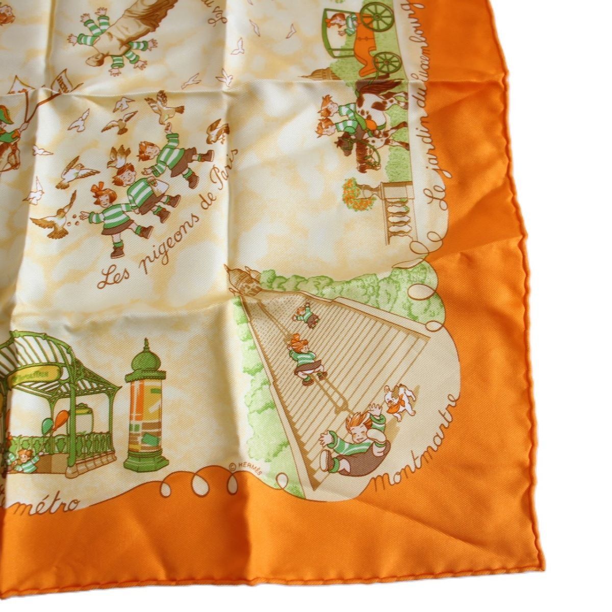 【新品】 エルメス スカーフ いたずら三つ子 新品】エルメス スカーフ いたずら三つ子