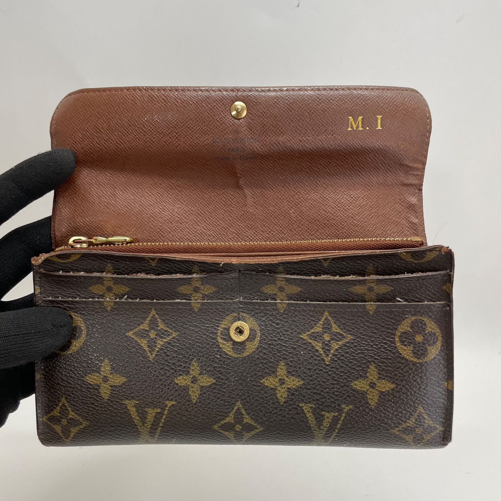 LOUIS VUITTON モノグラム 長財布 サラ ポルトフォイユ ヴィトン 2290 LOUIS VUITTON ルイヴィトン モノグラム 長財布