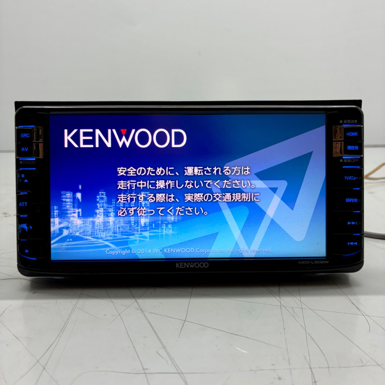 KENWOOD MDV-L502 カーナビ 2019年版 KENWOOD MDV-L502 カーナビ 2019年版