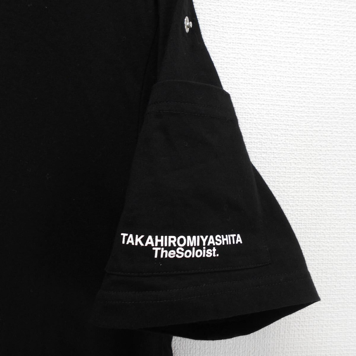 TAKAHIROMIYASHITA TheSoloist. タカヒロミヤシタザソロイスト 0024SS22 22SS 半袖Tシャツ シガレットポケット プリント 46 10117287