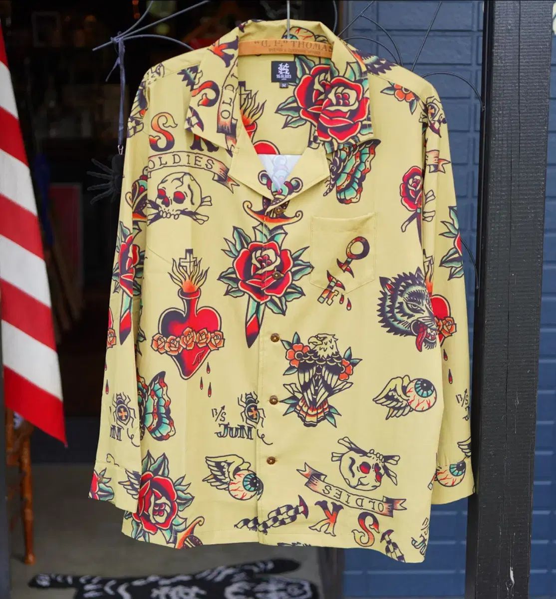 SK OLDIES L ／ S shirt BLACKSTAR TATTOO JUN - メルカリ
