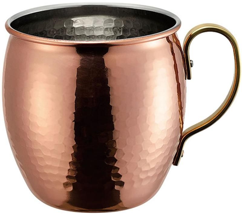 よこやま マグカップ 燕人の匠 銅 槌目入 500ml AB-226
