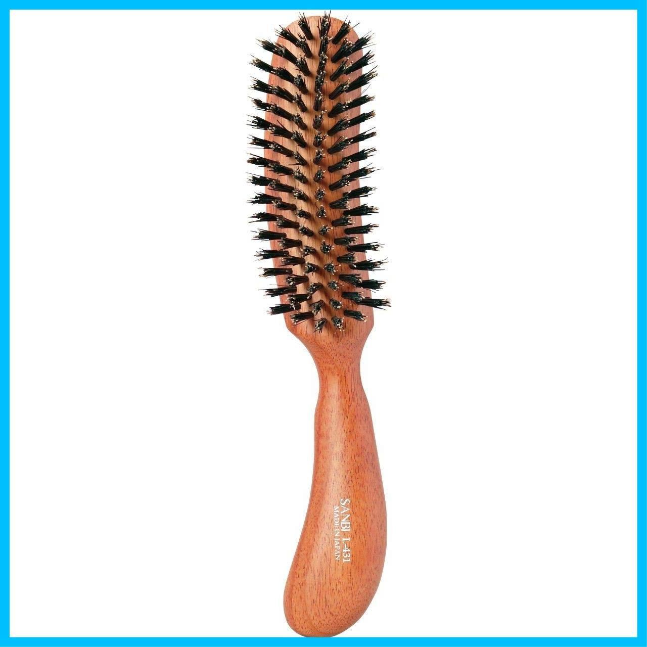 【在庫処分】Lシリーズ ヘアブラシ (S型 かたい猪毛、豚毛 L-431)