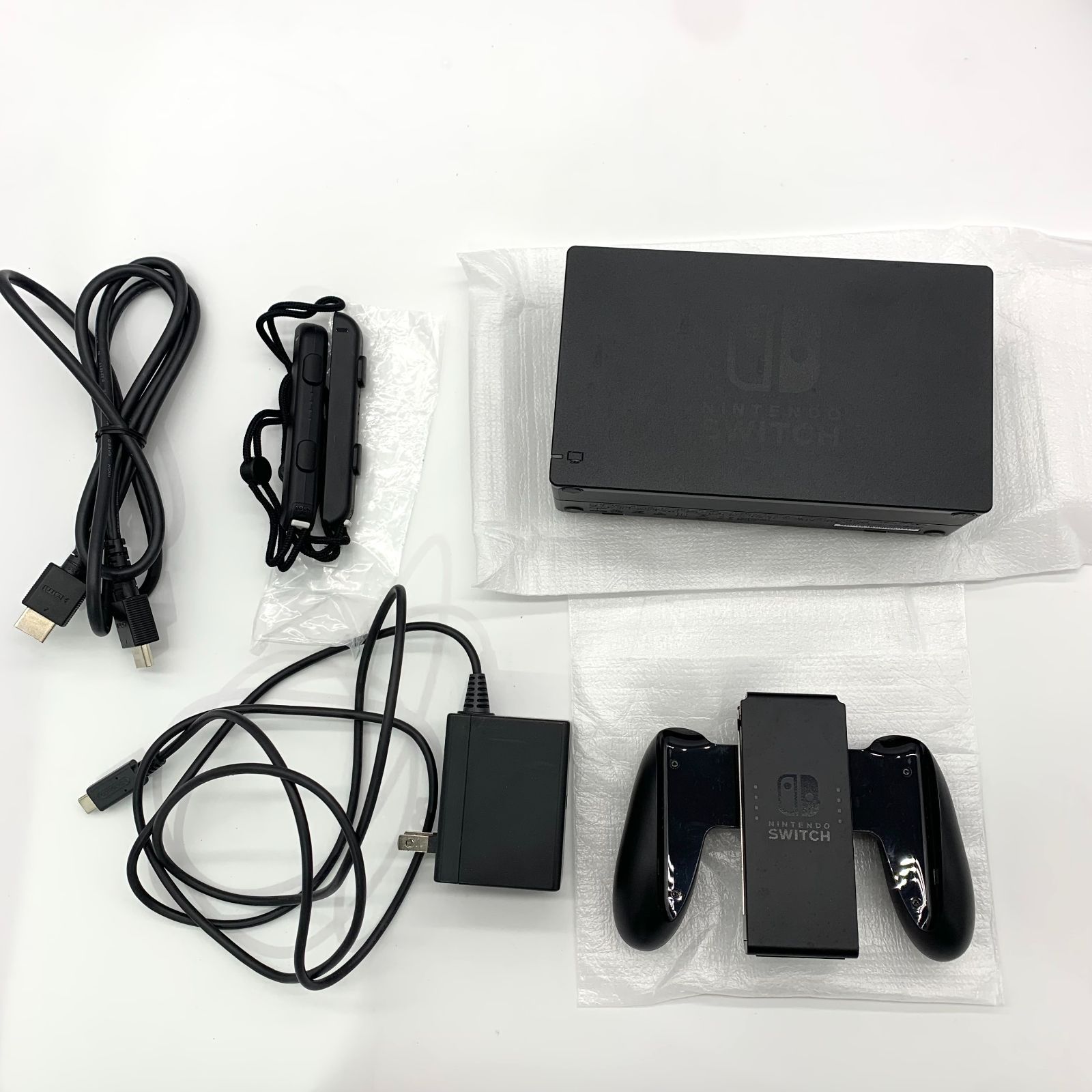 ▽Nintendo Switch ネオンブルー/ネオンレッド HAC-001(-01) 新型 付属