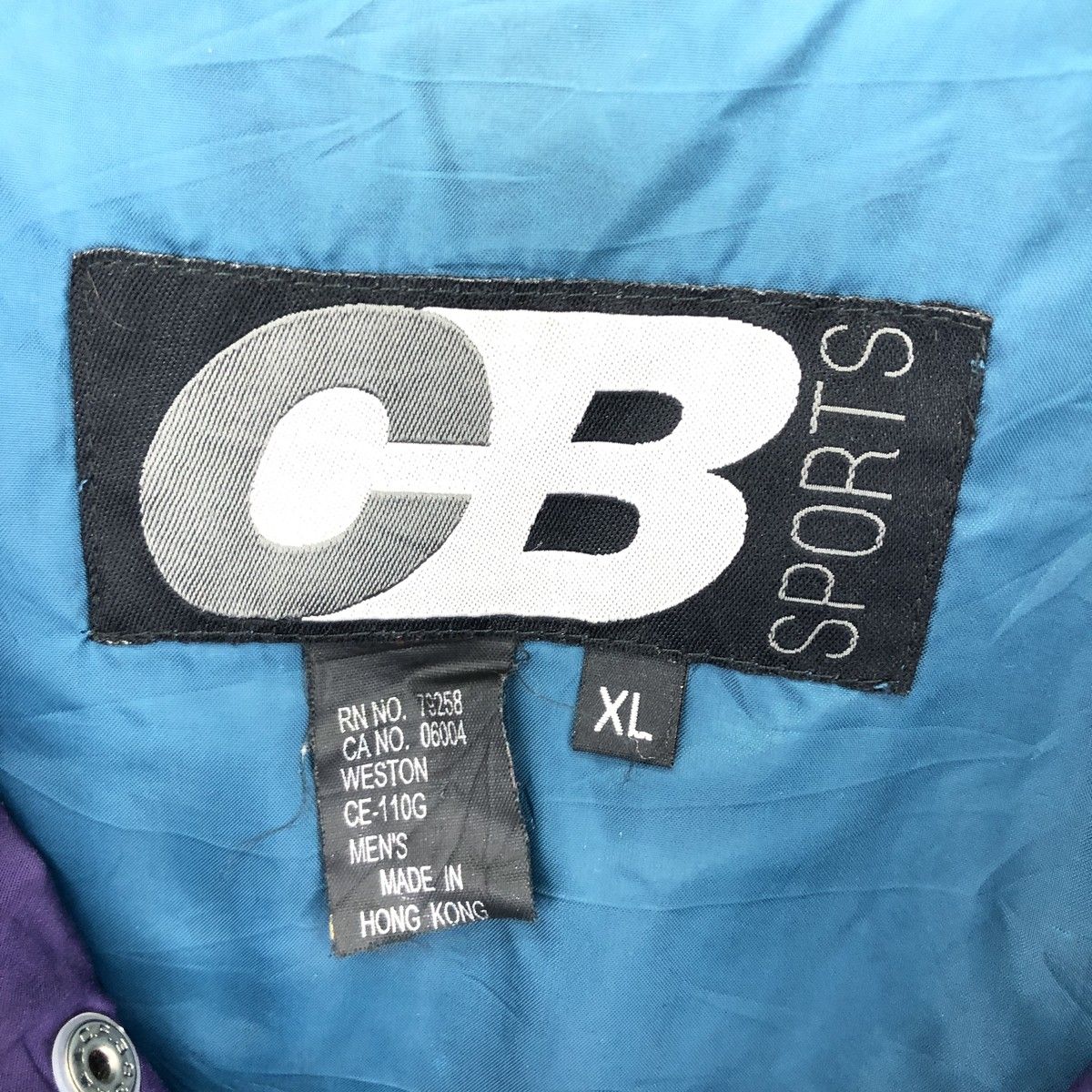 古着 CB SPORTS ハーフスナップ ナイロンプルオーバー メンズXL/eaa388562