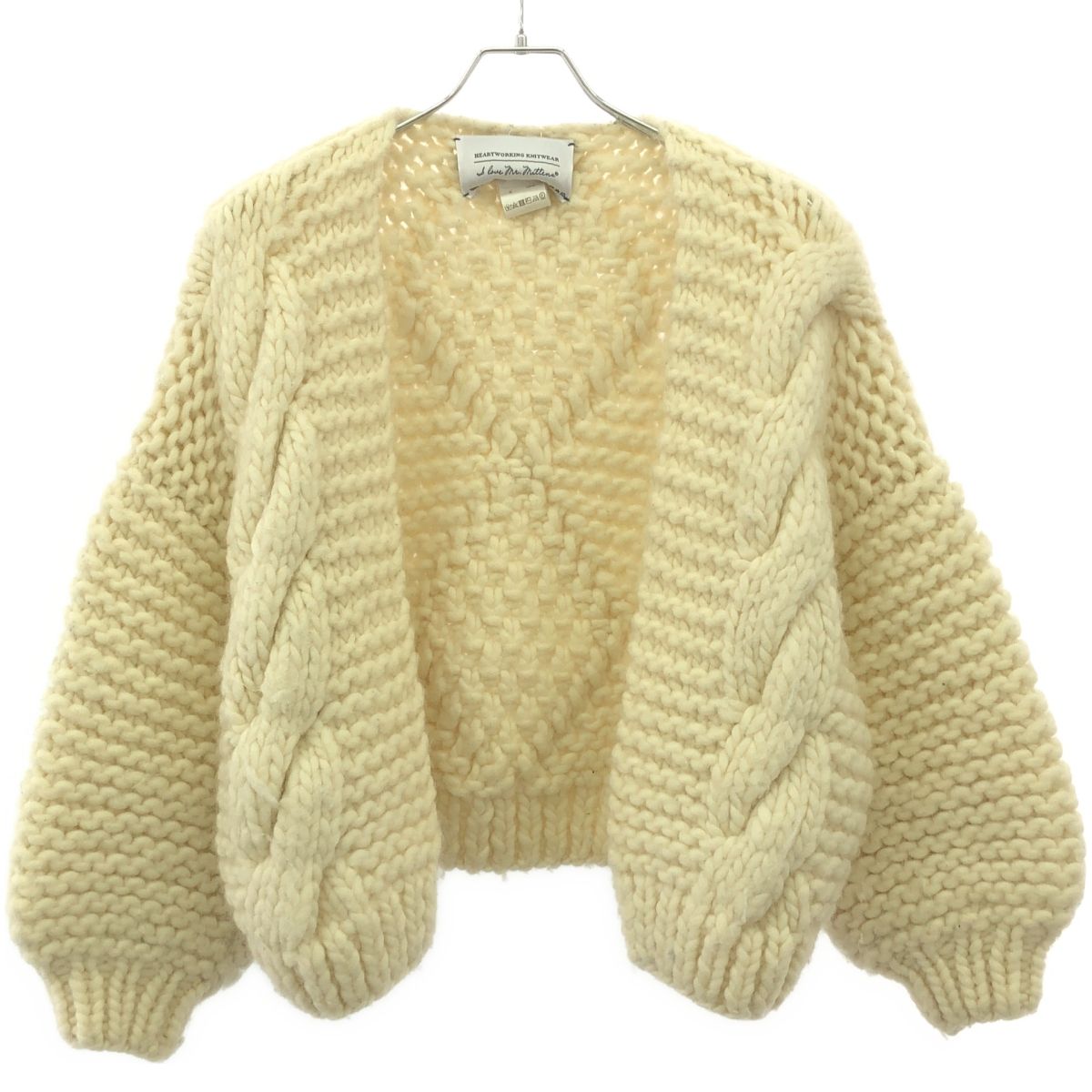 I Love Mr Mittens アイラブミスターミトンズ ウールローゲージニット  