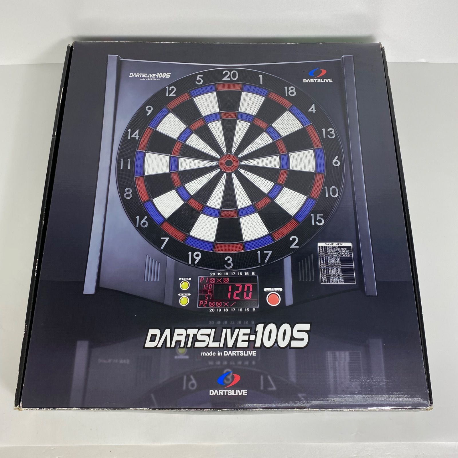 DARTSLIVE 100S　ダーツライブ ダーツボード　スタンド付き　通電のみ 値下げ DARTSLIVE-100S 電子ダーツボード スタンド付き - メルカリ