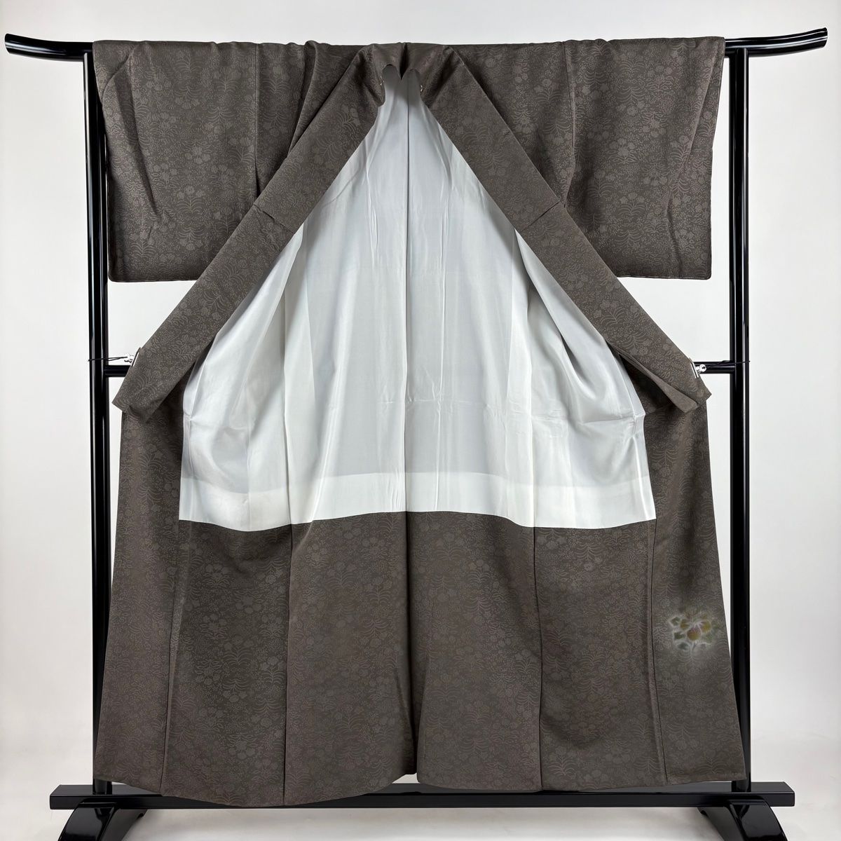 平和屋着物○訪問着 松本伸 枝花文 暈し染め 金彩 正絹 逸品 DAAW5860ud