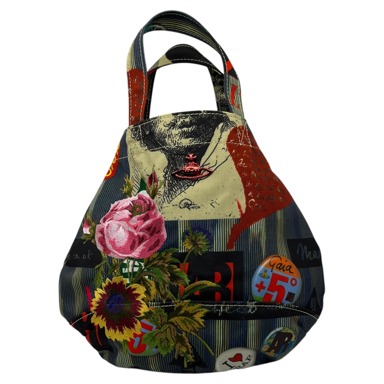 【Vivienne Westwood】希少 アナーキー トート バッグ　刺繍 Vivienne Westwood ACCESSORIES(ヴィヴィアンウエストウッド