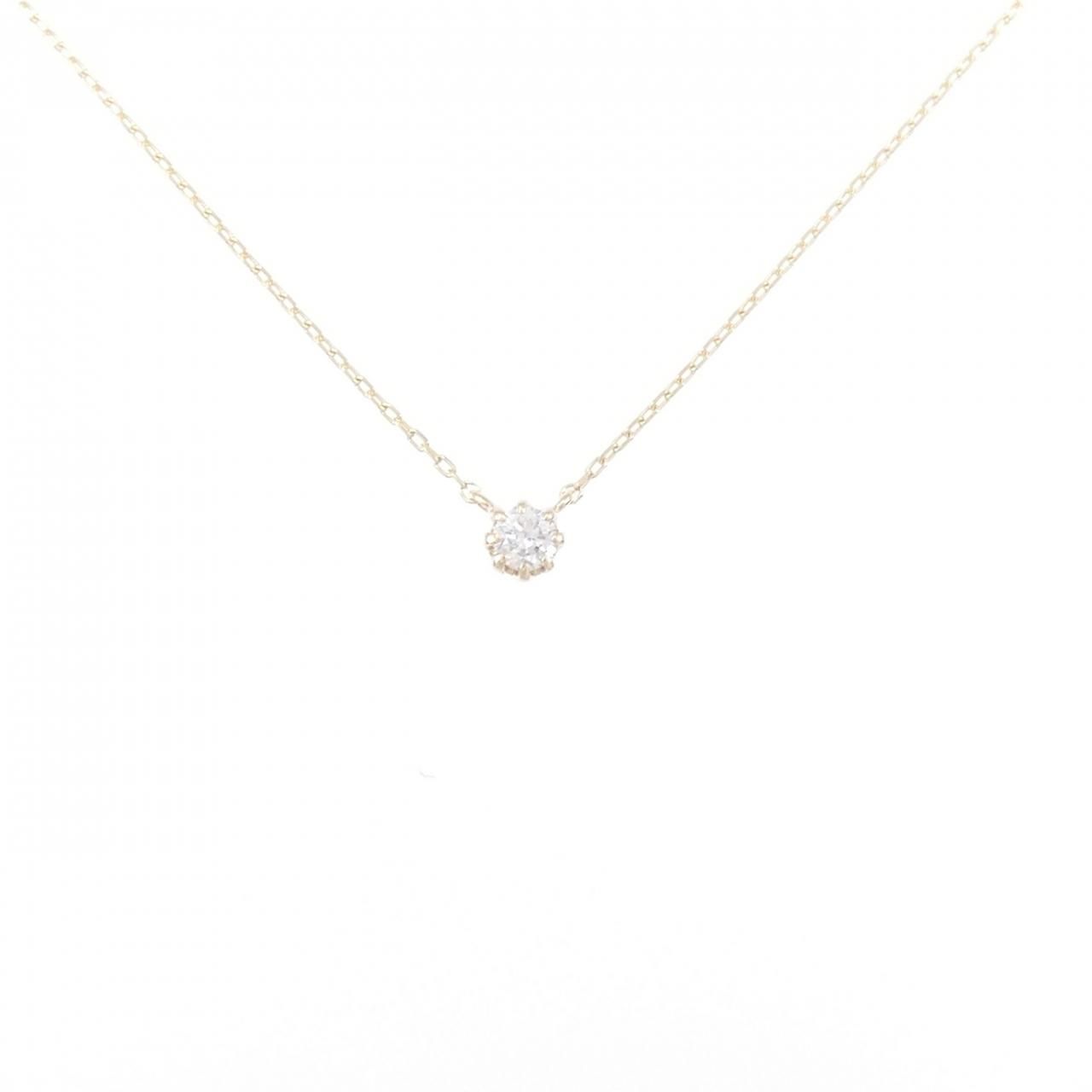 ジュエッテ ダイヤモンド ネックレス 0.05CT - メルカリ 