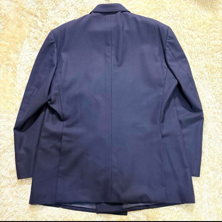 希少 クリスチャンディオール 紺ブレザー ダブルジャケット 銀ボタン クリスチャンディオール テーラードジャケット ブレザー ダブル