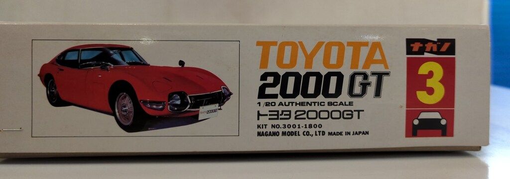 トヨタ 2000GT 1/20 ナガノ 美品 ナガノ 1/20スケール トヨタ 2000GT 1 - メルカリ