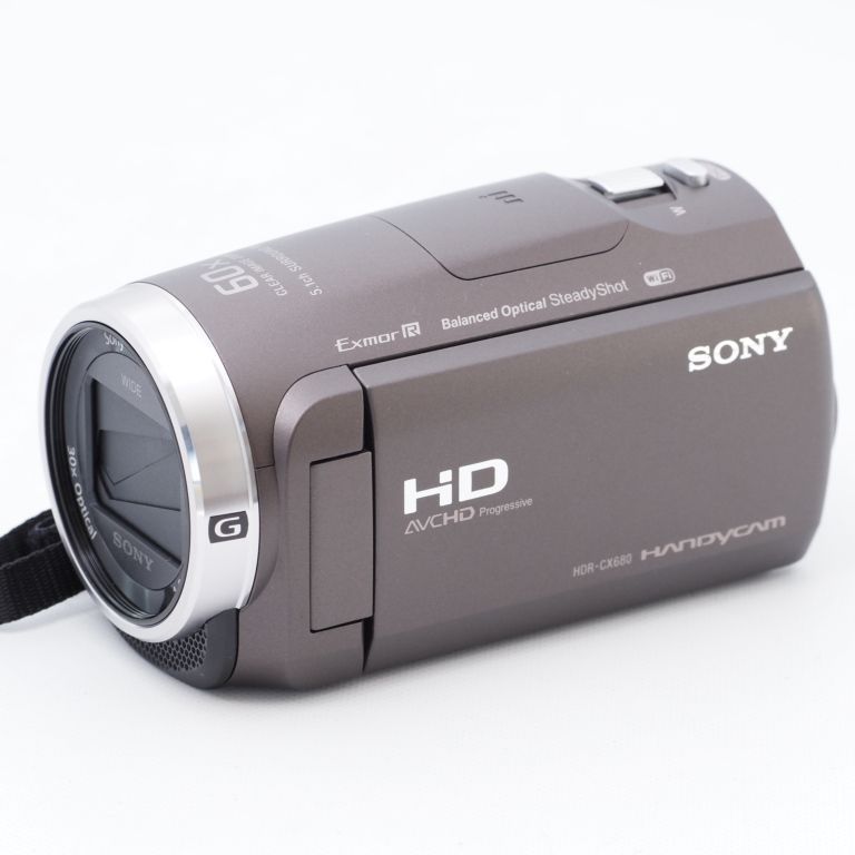 SONY ソニー ビデオカメラ HandycamブロンズブラウンHDR-CX680 TI