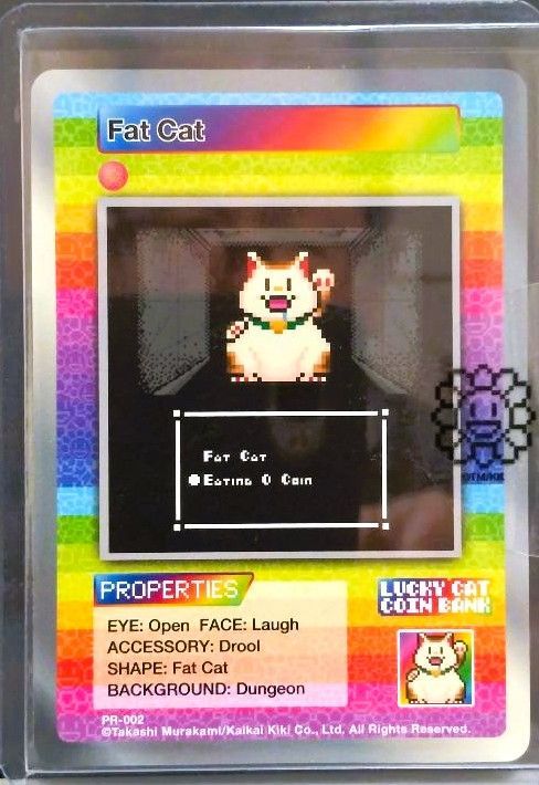 クラシック 限定品】村上隆 メルカリ - CAT FAT プロモカード その他