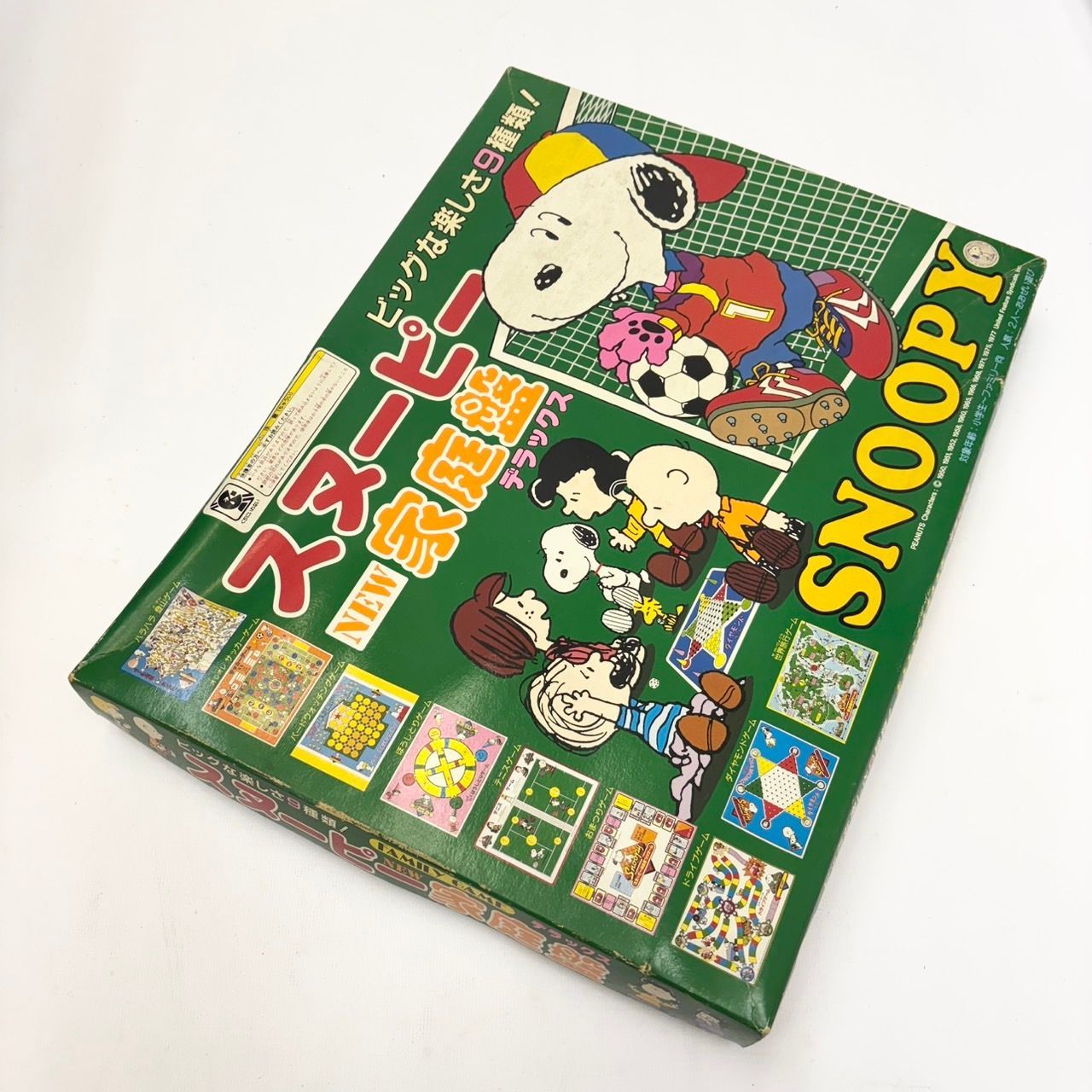 134 スヌーピー new 家庭盤 デラックス ビックな楽しさ9種類 ボード