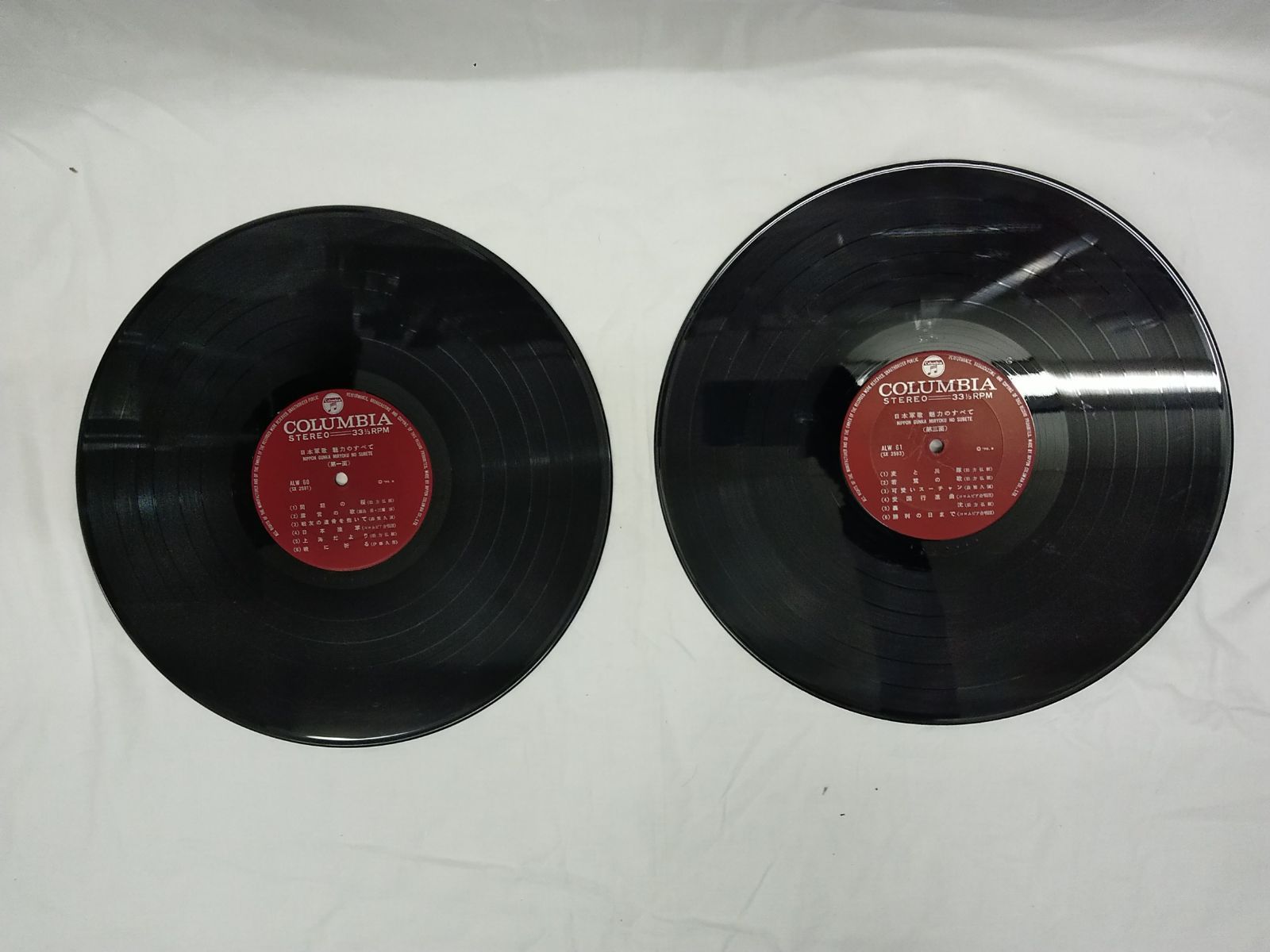 LPレコード300】日本軍歌 魅力のすべて／Columbia／ALW-60～1 - メルカリ
