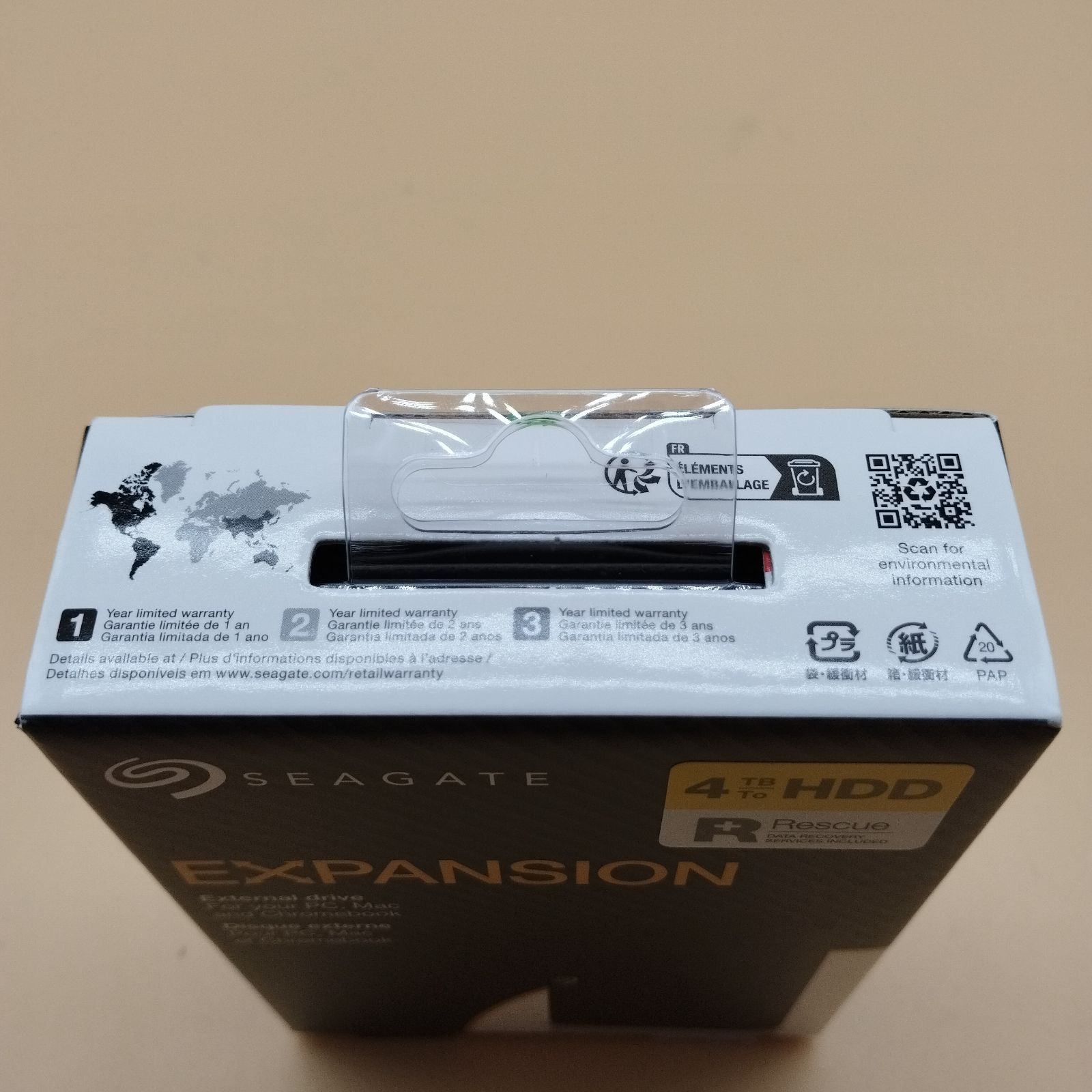 S21386]Seagate Expansion ポータブル 2.5インチ 4TB 外付