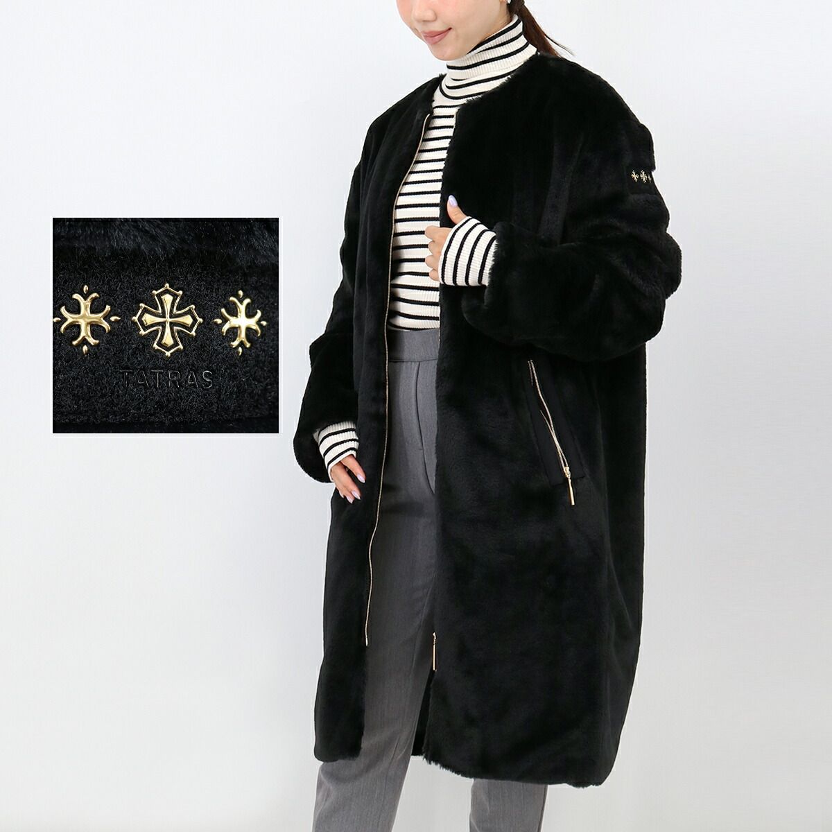 TATRAS タトラス LTAT22A4908-L TAMIL タミル フェイクファー