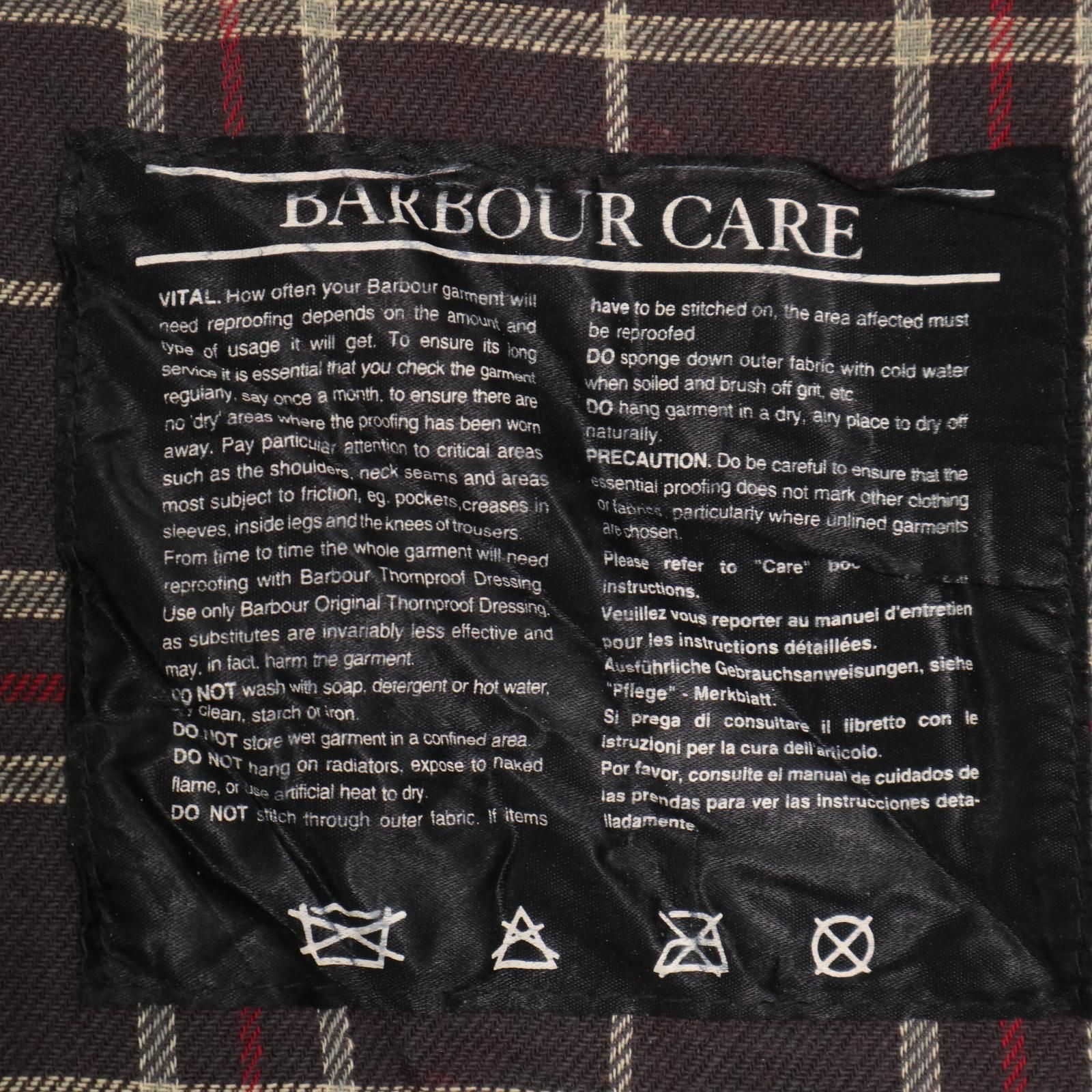 90年代 イングランド製 Barbour バブアー BEAUFORT ビューフォート