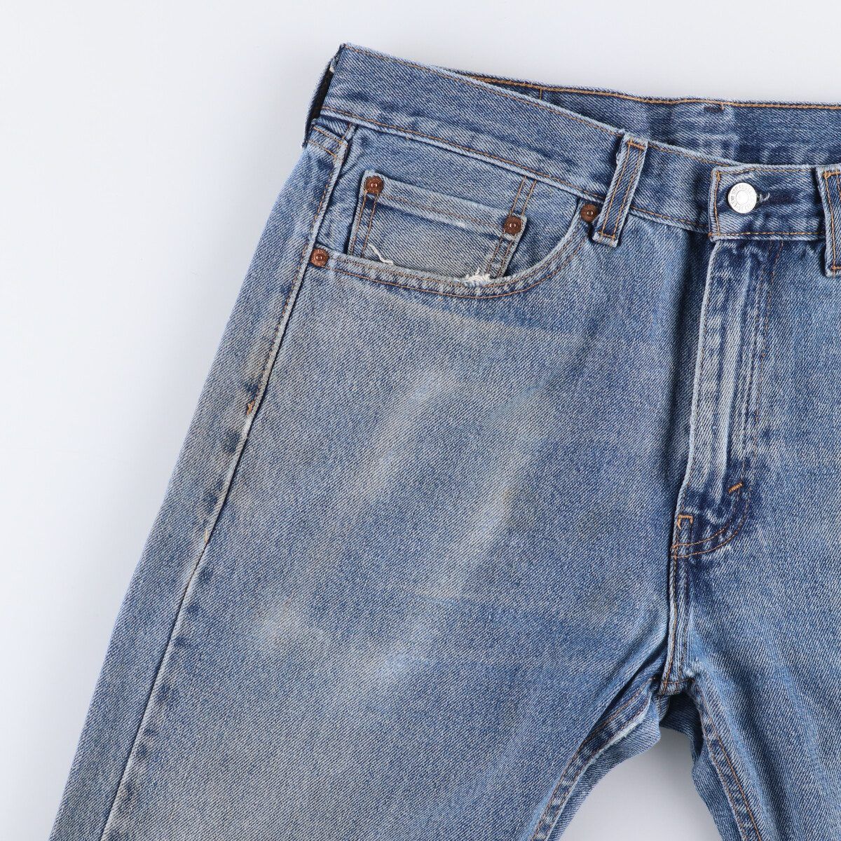 505 テーパードデニムパンツ