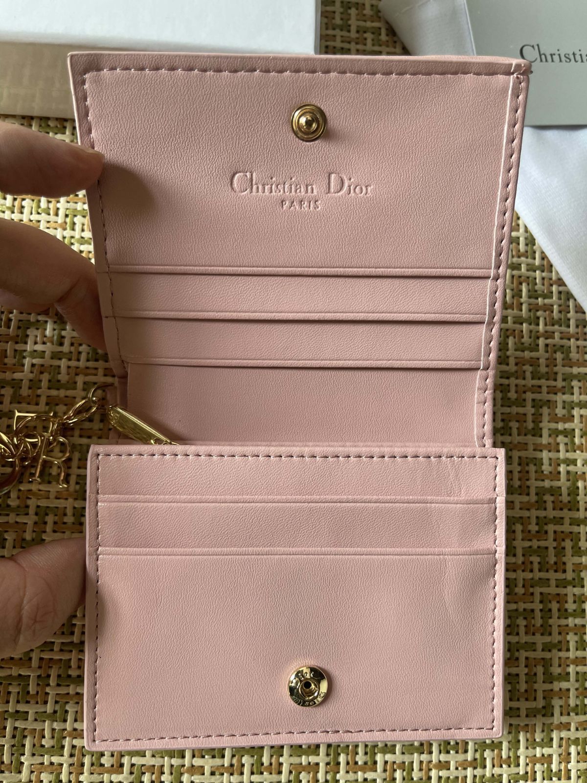 レディース Dior LADY 二つ折り財布 ミニウォレッ - メルカリ 