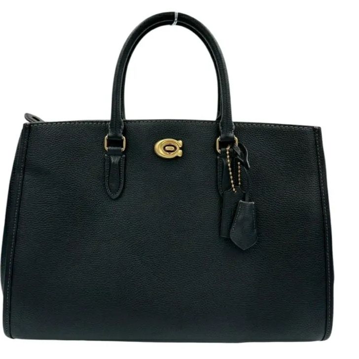 未使用品】COACH コーチ ブルック キャリーオールレザー ブラック  