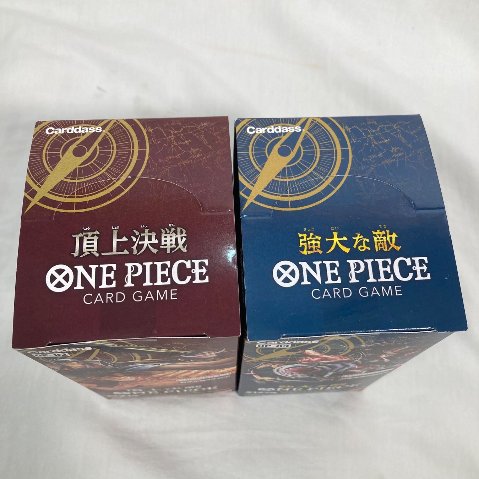ワンピースカードゲーム　頂上決戦　新品　未開封　2box Amazon.co.jp: バンダイ (BANDAI) ONE PIECEカードゲーム 頂上
