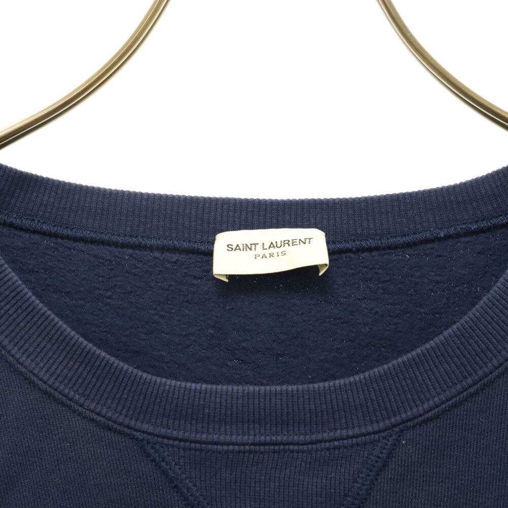 【即完モデル】サンローラン スウェット 21aw プリント SAINT LAURENT PARIS (サンローランパリ) 21AW logo-print