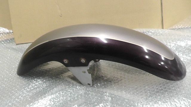 XV250ビラーゴ 3DM-057xxx の フロントフェンダー 傷:#1736899627