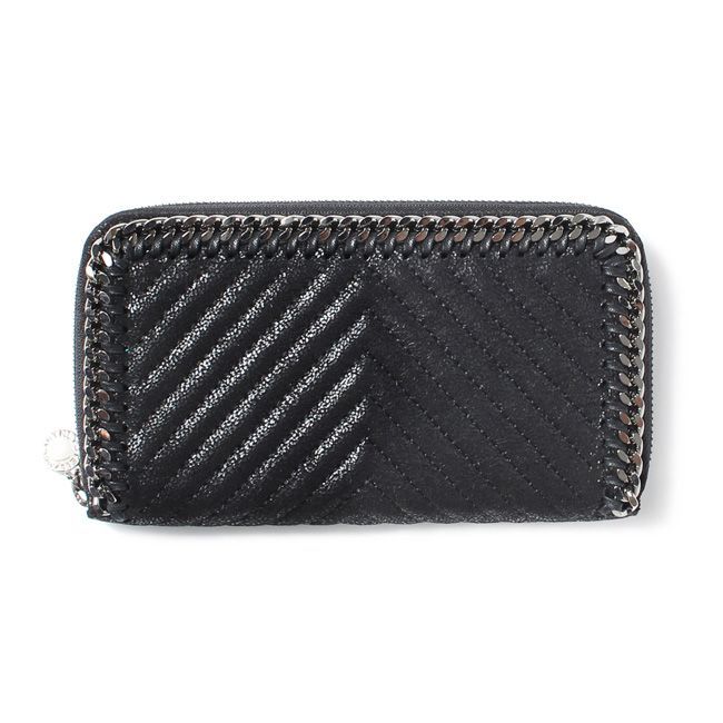 新品未使用】STELLA McCARTNEY ステラマッカートニー 長財布 ブラック 