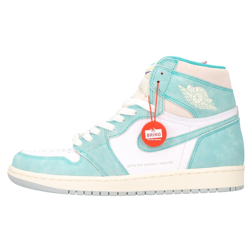 NIKE (ナイキ) Air Jordan 1 Retro High OG Turbo Green エア ...