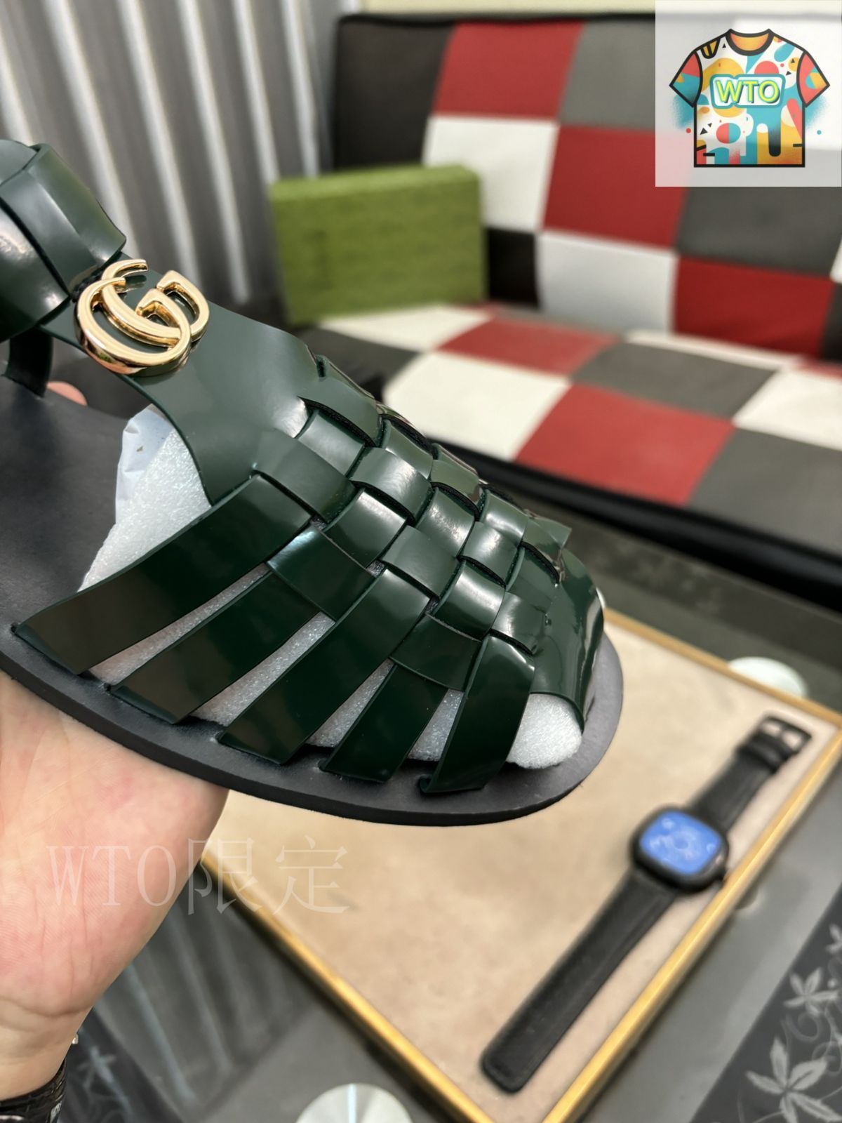 美品　グッチ　サンダル GUCCI グッチ サンダル08-KZ27 - メルカリ