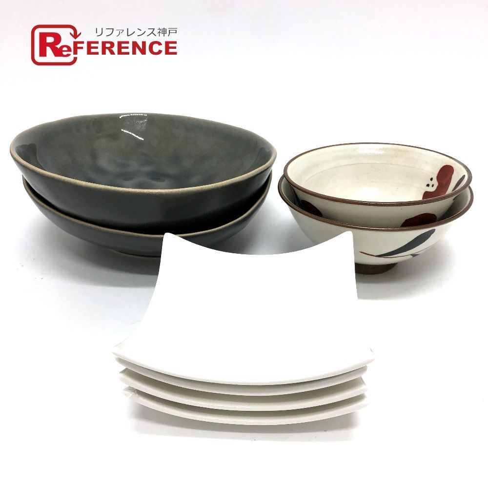 Francfranc フランフラン お皿 波佐見焼 茶碗 他 お皿セット 陶器 ホワイト