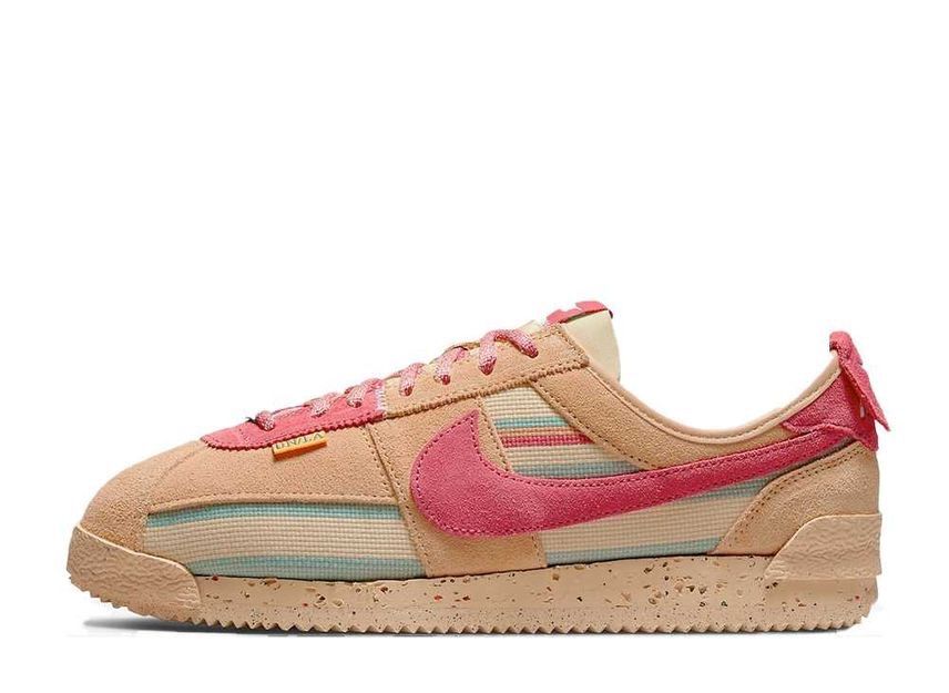 【未使用】NIKE ✕union限定 コルテッツ ベージュ/ピンク　US8 コルテッツ UNION × NIKE CORTEZ SP 