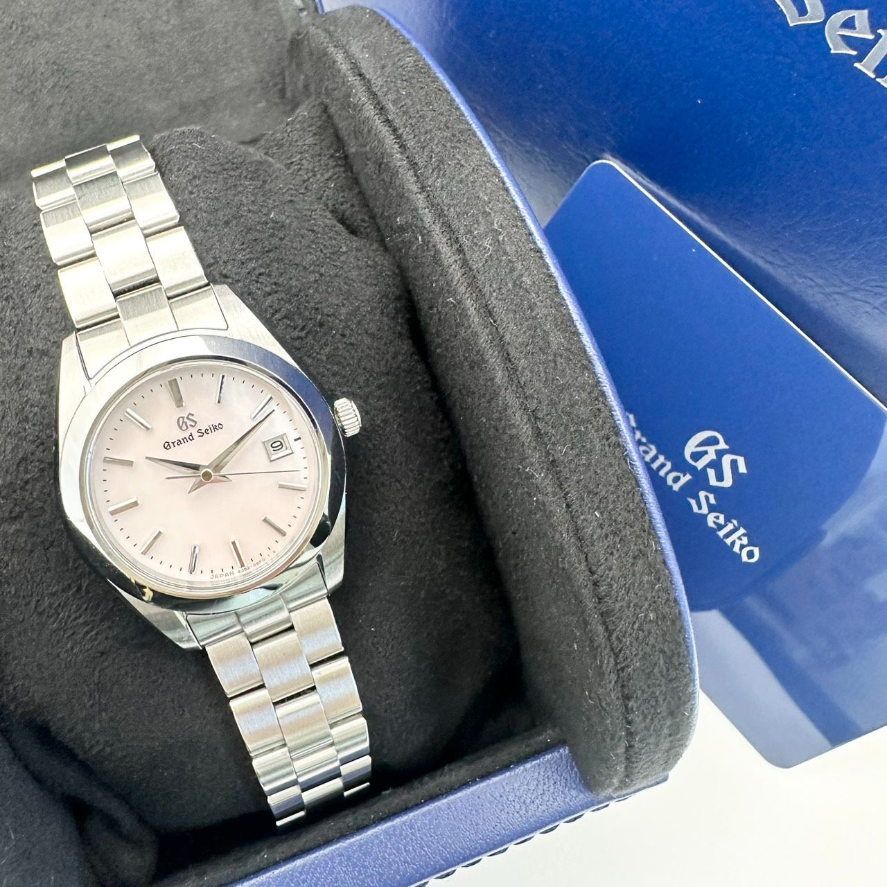 【グランドセイコー】GrandSeiko時計 ピンクシェル レディース☆極美品☆ グランドセイコー】GrandSeiko時計 ピンクシェル レディース☆極