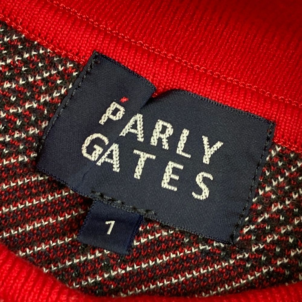 サイズ：1 PEARLY GATES パーリーゲイツ タートルネック ニット
