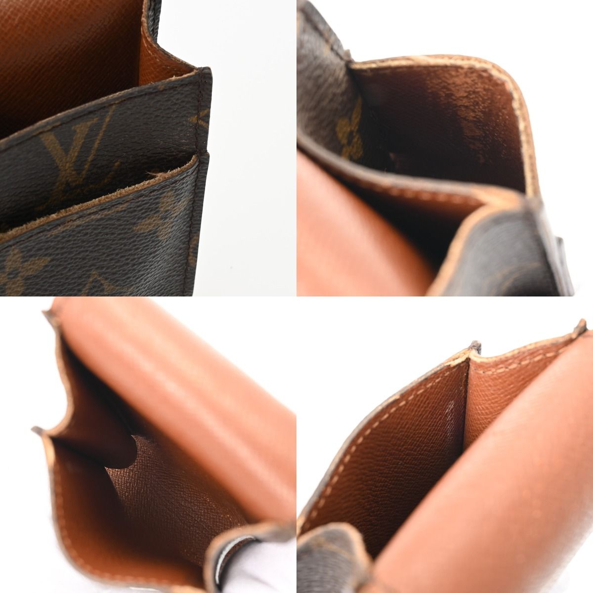 ルイヴィトン モノグラム シガレットケース ブラウン M63024 ユニセックス モノグラムキャンバス ブランド小物 DECORATOM_COM_BR