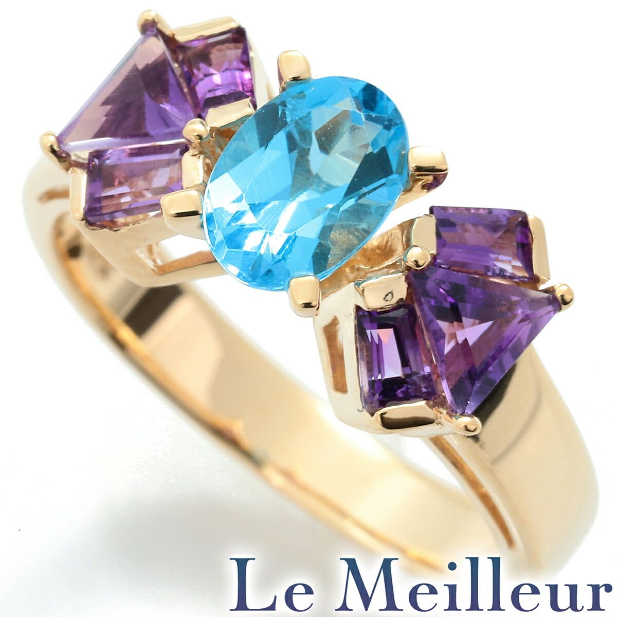 リング 指輪 ブルートパーズ K10 12号 中古 プレラブド 返品OK - メルカリ 