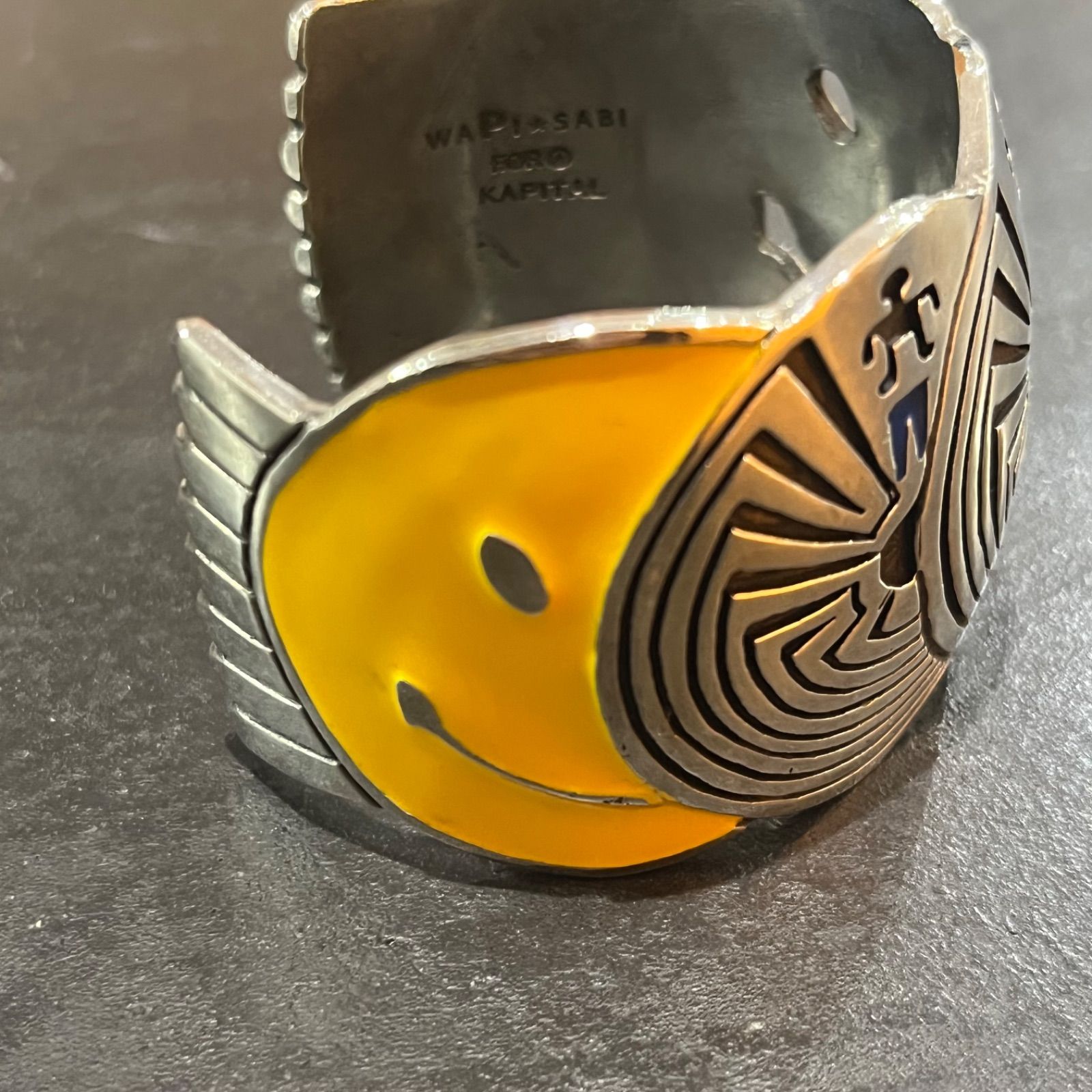 KAPITAL キャピタル バングル スマイル ブレスレット