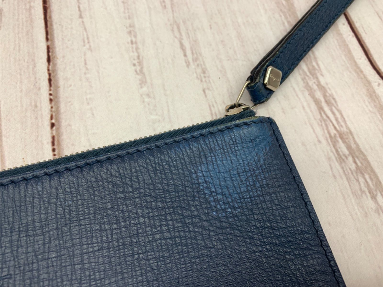 Cartier カルティエ スウェード クラッチバッグ セカンドバッグ ワイン