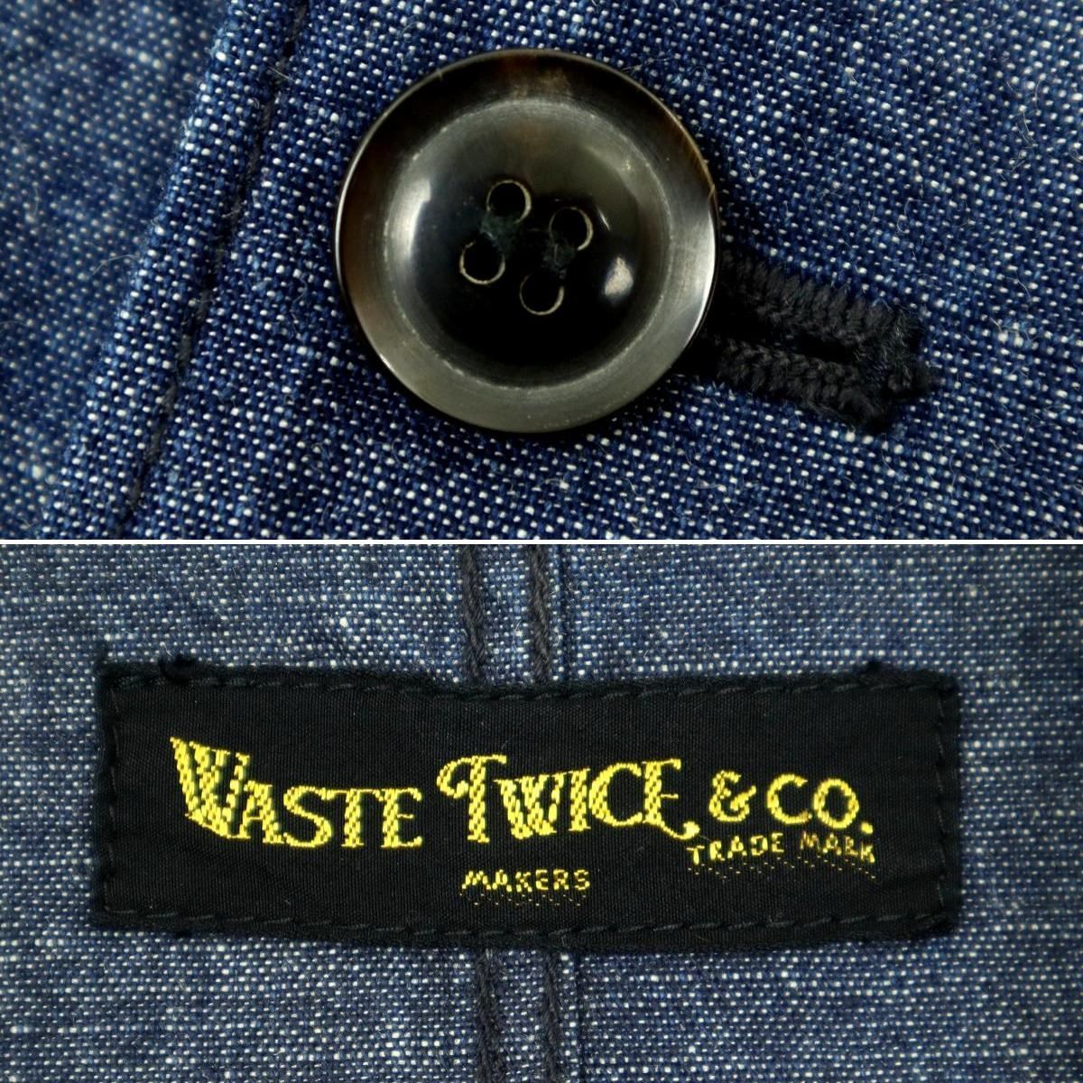 Waste(twice) ロングコート WASTE TWICE ロングコート トレンチコート