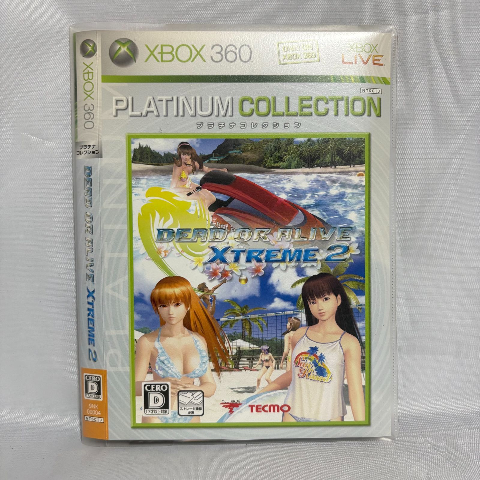 XBOX360 DEAD OR ALIVE XTREME2 Dead or Alive Platinum Collection Xbox Game Software Operation Confirmed [Used]