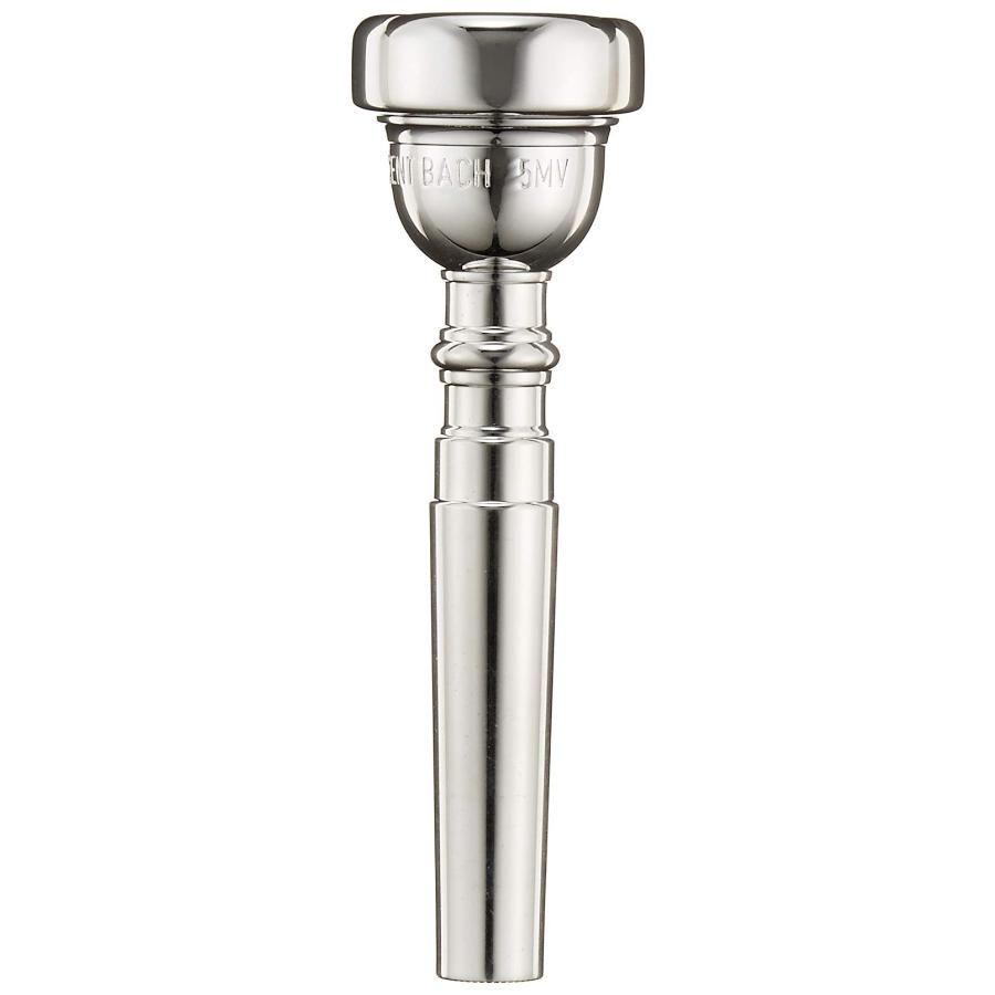 バック トランペット トップ マウスピース 5MV 銀メッキ仕上げ Bach