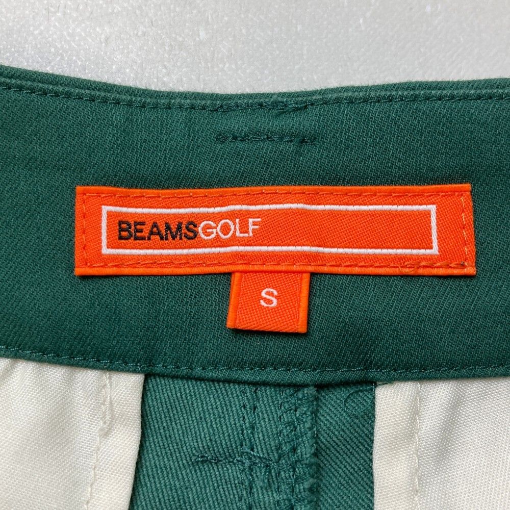 BEAMS GOLF ビームスゴルフ ショートパンツ ロゴ刺繍 ピンク系