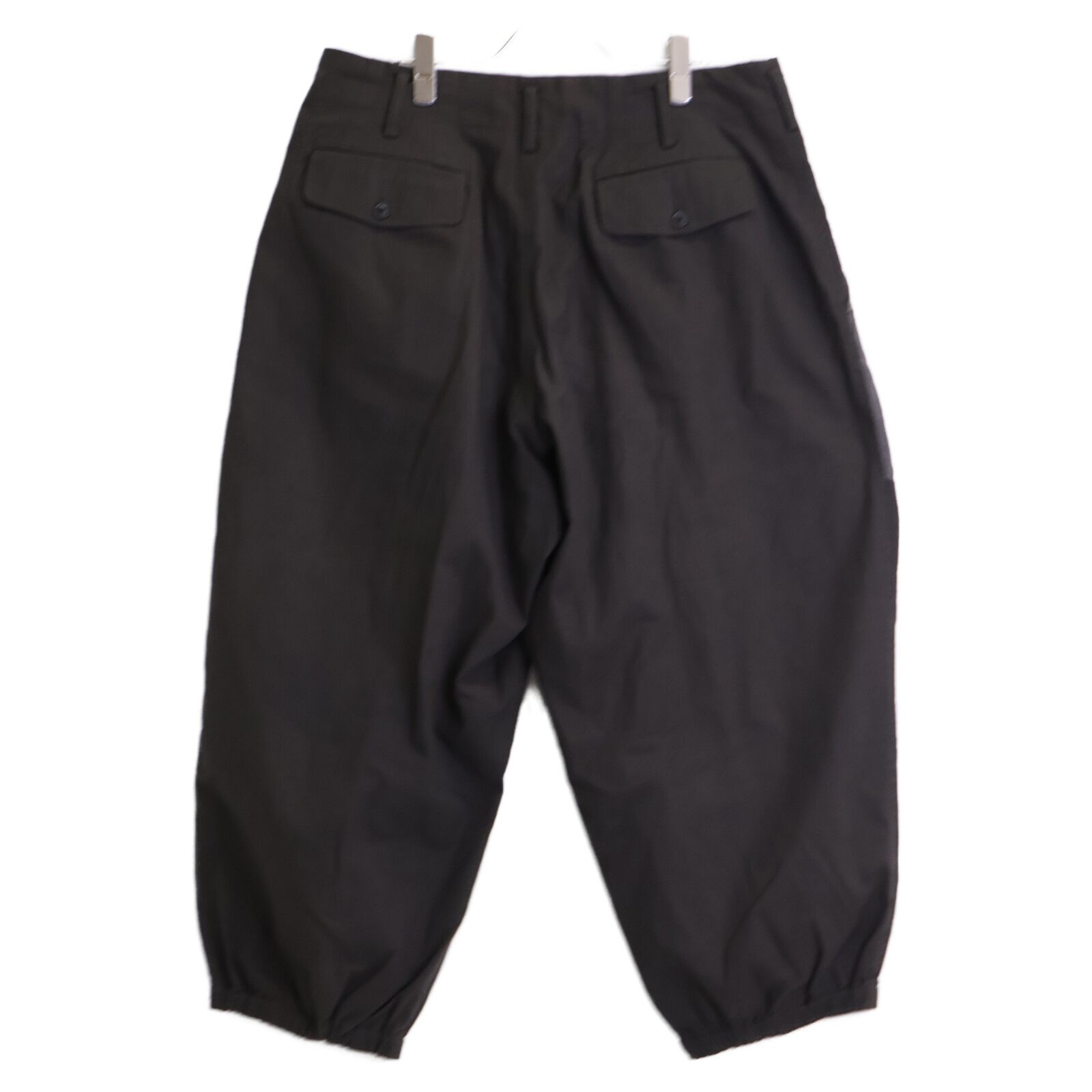 ヨウジヤマモトプールオム　バルーンパンツ　18ss 極美品 18SS ヨウジヤマモトプールオム バルーンパンツ ウール