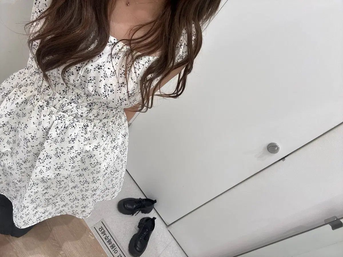 UNIQLO ユニクロ 小花 キャミソールワンピース