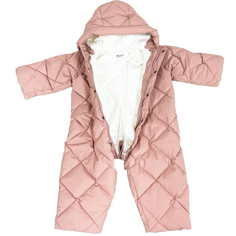 Bonpoint ボンポワン アウトレット 18 M 80 cm 2 A 90 ベビー ガール パデッド ロンパース ダウン80％ 女の子 子ども服 並行輸入品