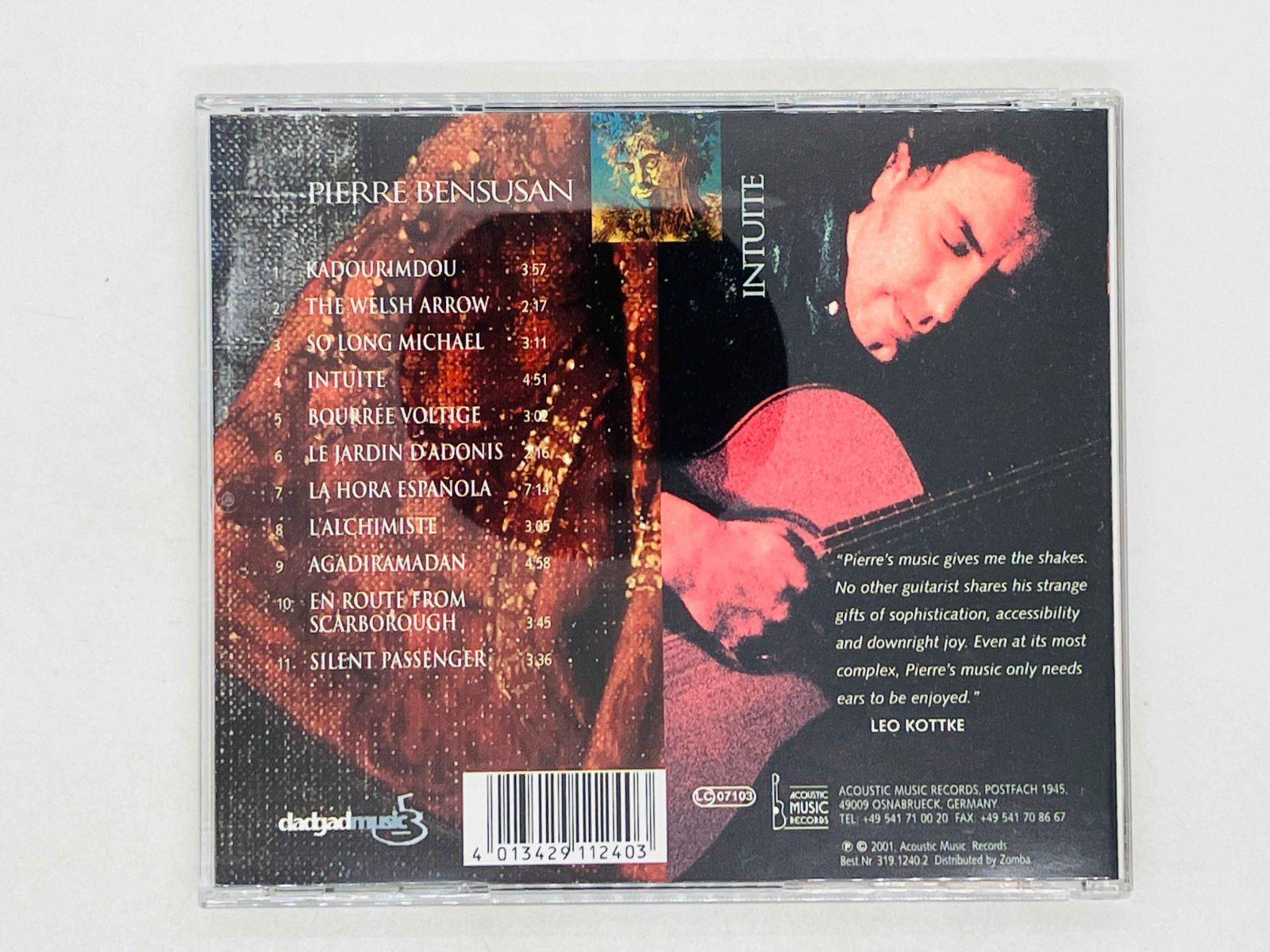 ピエール・ベンスーザン Pierre Bensusan CDセット Amazon.co.jp: Intuite: ミュージック